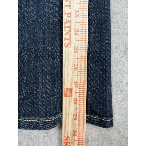 Mix It Women's Dark WashJeans Stretch‎ Mid Rise Size 6 Petite - Picture 8 of 9